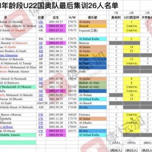 B体育官方网站-阿联酋国奥今日启程奔赴大连 6日对阵中国生死战
